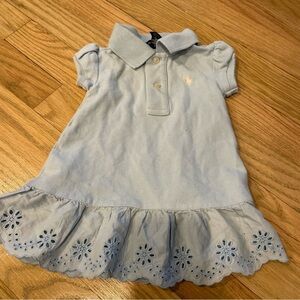 Ralph Lauren Polo Dress with Eyelet Hem